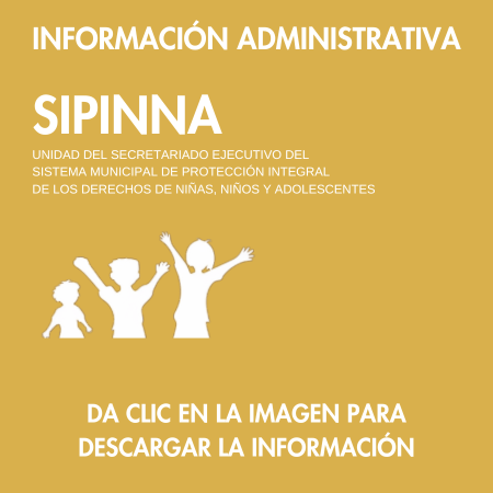 Información administrativa - SIPINNA